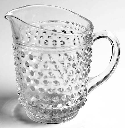 Hobnail Clear 18 Oz Pitcher