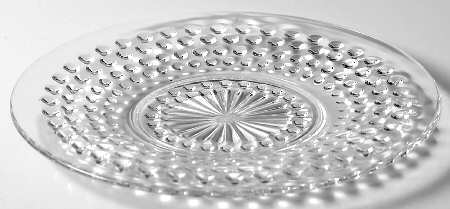 Hobnail Clear Bread & Butter Plate