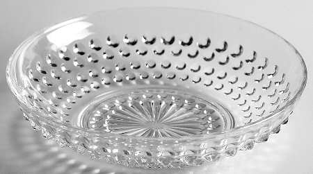 Hobnail Clear Cereal Bowl