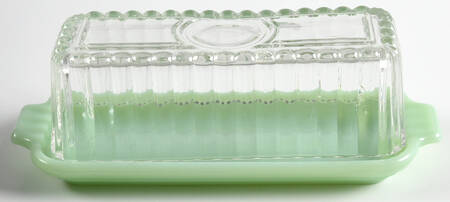 Jade Ite (Restaurant Ware, Older) Covered 1/4 Pound Butter