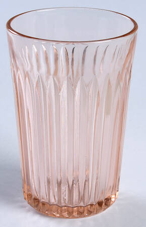 Lace Edge Pink 5 Oz Flat Tumbler