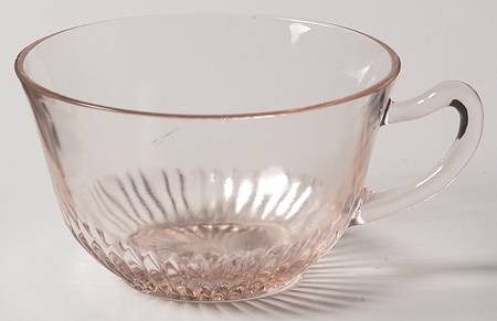 Lace Edge Pink Cup Only
