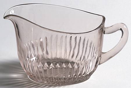 Lace Edge Pink Creamer