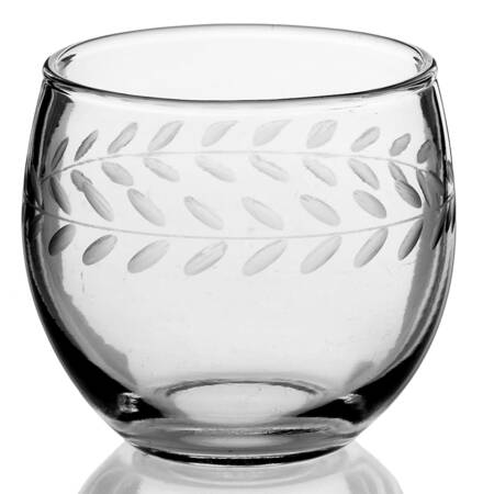 Laurel (Gray Cut) 9 Oz Flat Tumbler
