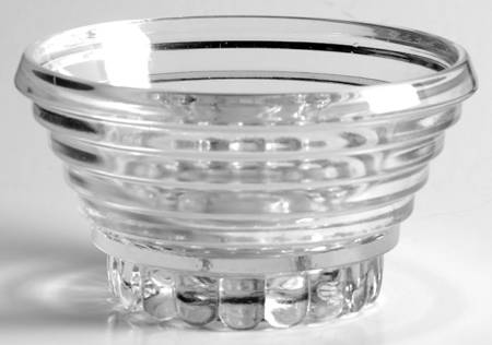 Manhattan Clear Circle Bottom Round Center Insert Relish