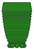 Manhattan Green (Forest Green) by Anchor Hocking