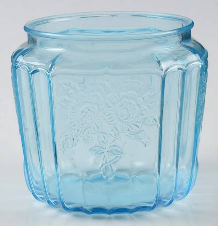 Mayfair Blue Cookie Jar No Lid
