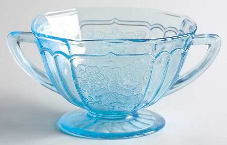 Mayfair Blue Footed Open Sugar