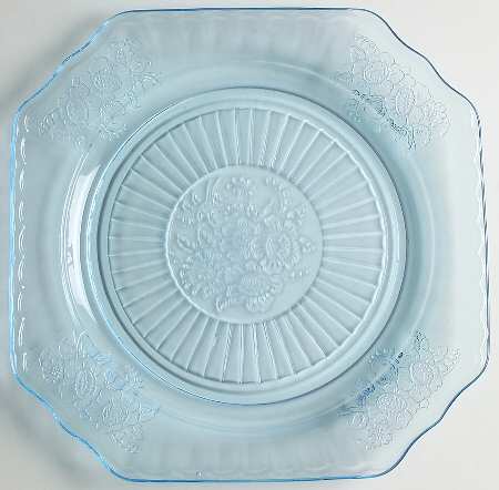 Mayfair Blue Luncheon Plate
