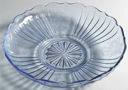 Mayfair Blue Low Bowl