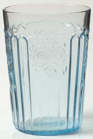 Mayfair Blue 9 Oz Flat Tumbler