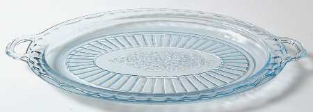 Mayfair Blue 13" Oval Platter