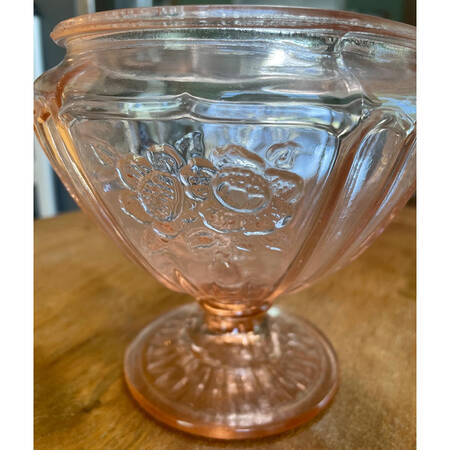 Mayfair Pink Candy Dish No Lid