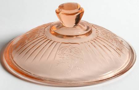 Mayfair Pink Lid for Butter/Small Round Covered Vegetable
