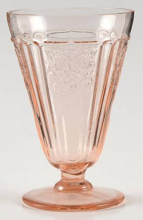 Mayfair Pink 10 Oz Footed Tumbler