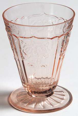 Mayfair Pink Juice Glass