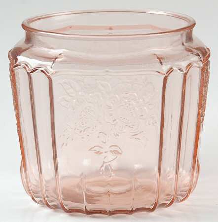 Mayfair Pink Cookie Jar No Lid