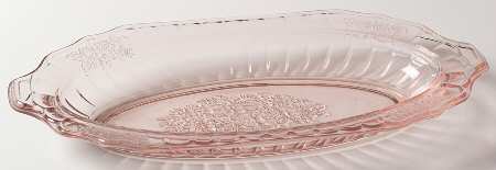 Mayfair Pink 11" Oval Celery
