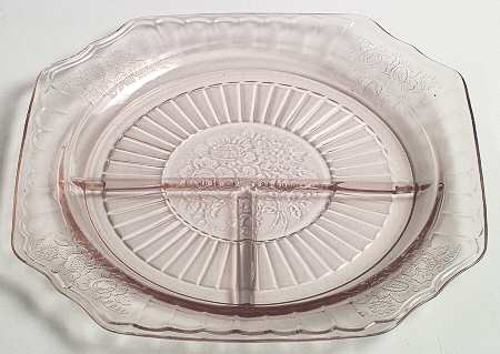 Mayfair Pink Grill Plate