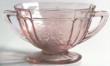 Mayfair Pink Footed Open Sugar