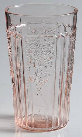 Mayfair Pink 11 Oz Flat Tumbler