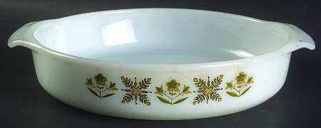 Meadow Green Round Baker