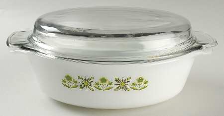 Meadow Green 1.5 Quart Oval Covered Casserole