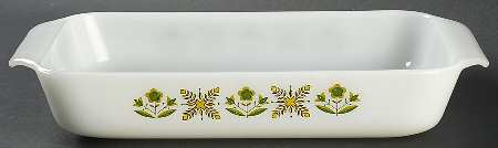 Meadow Green 12" Rectangular Baker