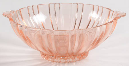 Old Cafe Pink 7" Handled Bowl