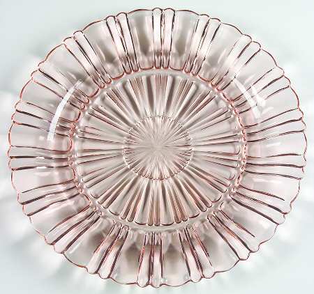 Old Cafe Pink Dinner Plate