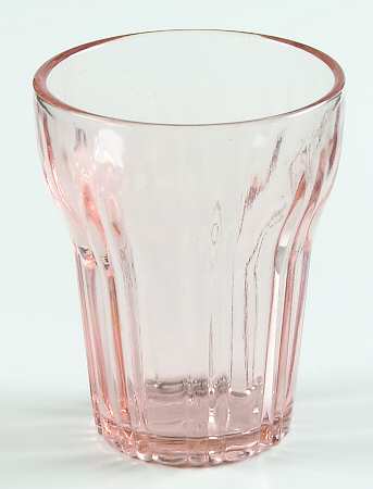 Old Cafe Pink Flat Juice Glass