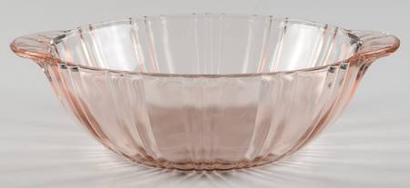 Old Cafe Pink 9" Handled Bowl