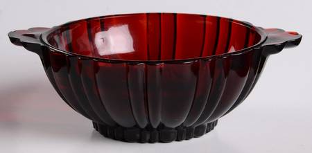 Old Cafe Royal Ruby Small Fruit Dessert Bowl