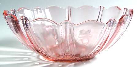 Oyster and Pearl Pink 10" Large Fruit Bowl
