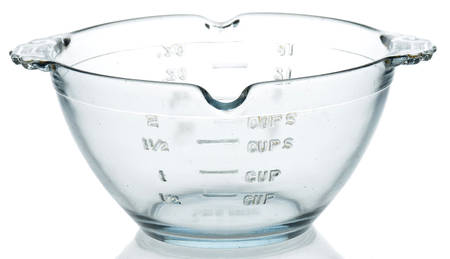 Philbe Sapphire Blue Ovenware Measuring Bowl by Anchor Hocking