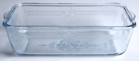 Philbe Sapphire Blue Ovenware Large Refrigerator Jar No Lid by Anchor Hocking