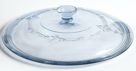 Philbe Sapphire Blue Ovenware 2 Qt Round Casserole Lid