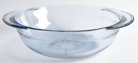 Philbe Sapphire Blue Ovenware 2 Qt Round Casserole W/No Lid