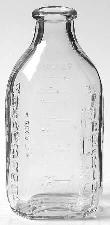 Philbe Sapphire Blue Ovenware 4 Oz Baby Bottle