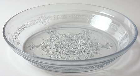 Philbe Sapphire Blue Ovenware 10" Pie Plate