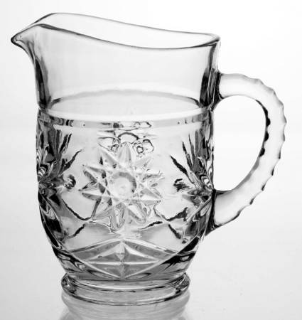 Prescut Clear Pint Pitcher by Anchor Hocking