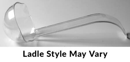 Prescut Clear Plastic Punch Ladle