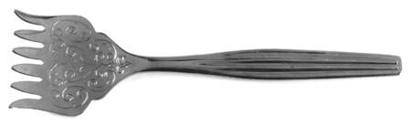 Prescut Clear Seafood Fork by Anchor Hocking