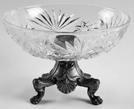 Prescut Clear Footed Candy Box No Lid
