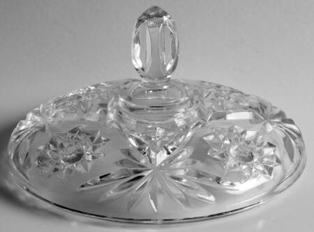 Prescut Clear Lid for Footed Candy Box
