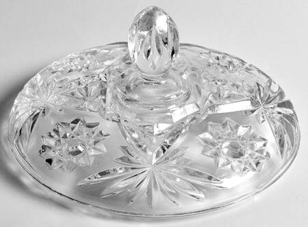 Prescut Clear Lid for Footed Candy Box