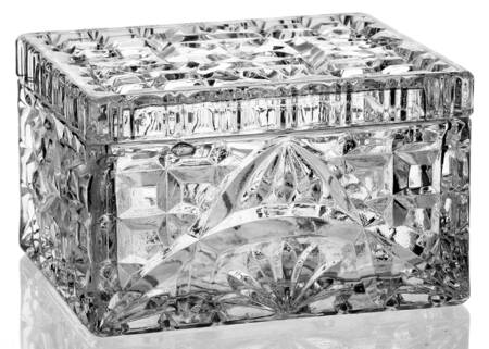 Prescut Clear Cigarette Box & Lid by Anchor Hocking