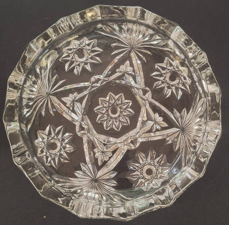 Prescut Clear 7" Ashtray