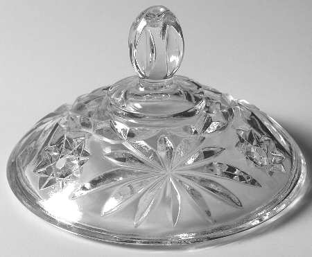 Prescut Clear Lid for Candy Dish by Anchor Hocking