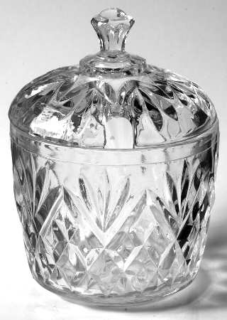 Prescut Clear Marmalade & Lid by Anchor Hocking